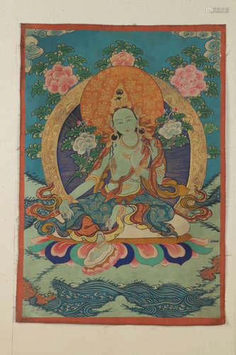 Chinese Tibetan Thangka