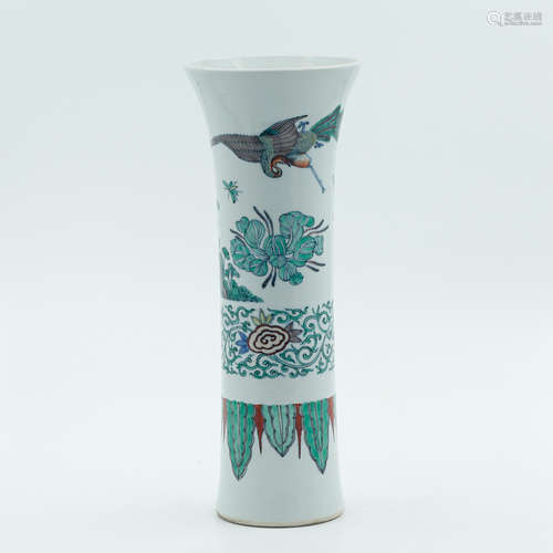 Chinese Famille Rose Porcelain Vase