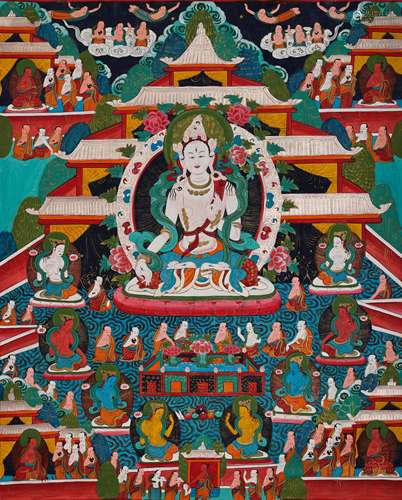 CHINESE THANGKA, QING DYNASTY