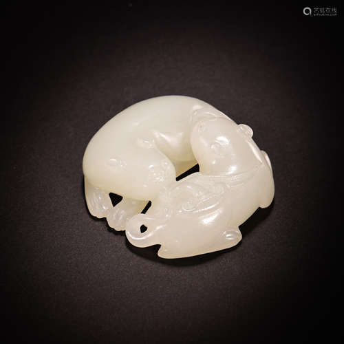 CHINESE QING DYNASTY HETIAN JADE