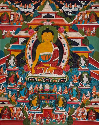 CHINESE THANGKA, QING DYNASTY