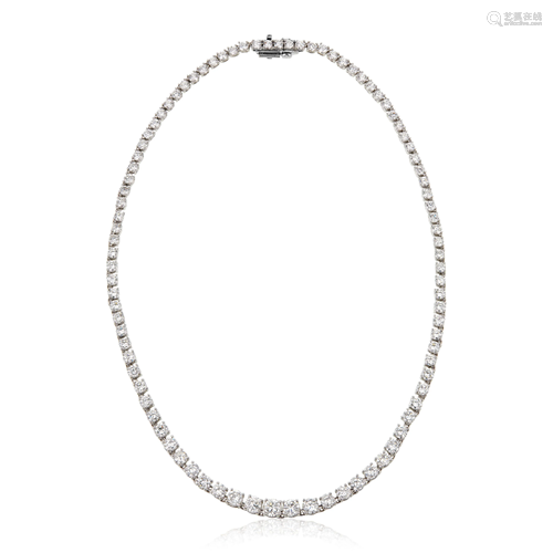 NO RESERVE | DIAMOND RIVIÈRE NECKLACE