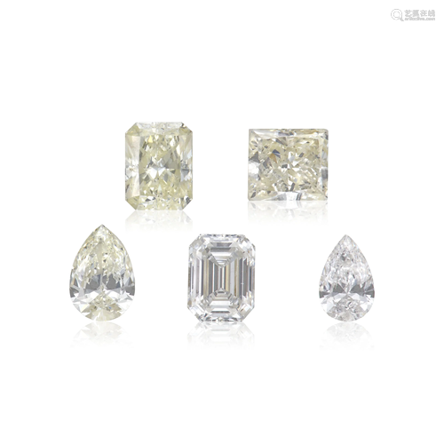 NO RESERVE | GROUP OF UNMOUNTED DIAMONDS