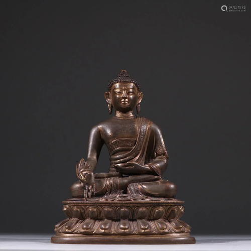 CHINESE BRONZE BUDDHA