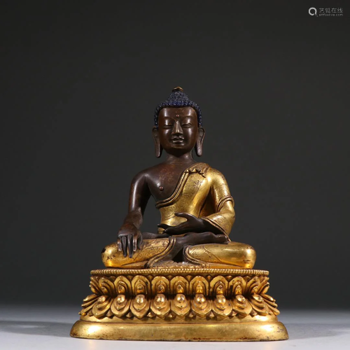 CHINESE BRONZE BUDDHA