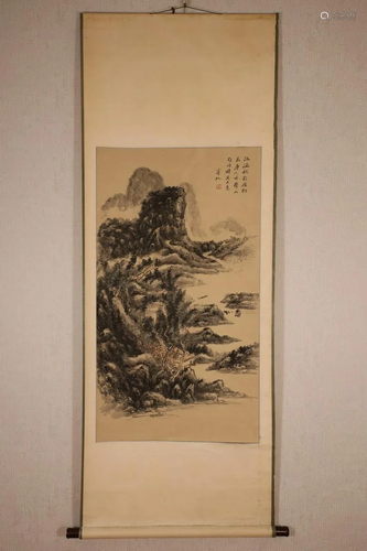 CHINESE PAINTING,HUANGBINHONG MARK