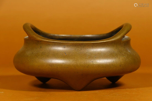 CHINESE BRONZE CENSER