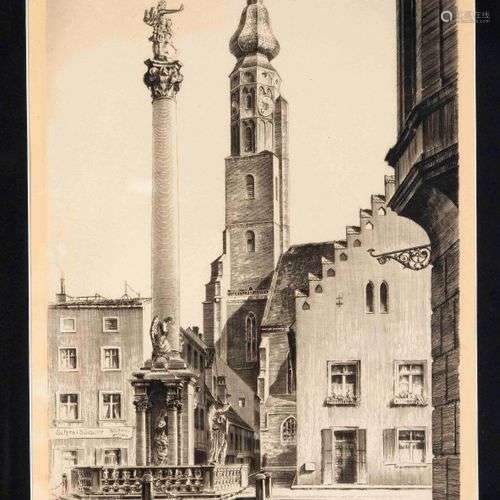 Georg Fritz (1894-1967), German architectural painter and gr...
