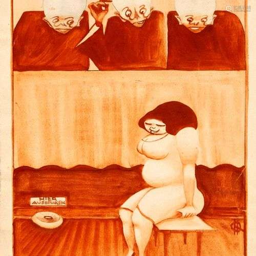 Hedda Quedenfeldt, German artist c. 1920 from the circle of ...