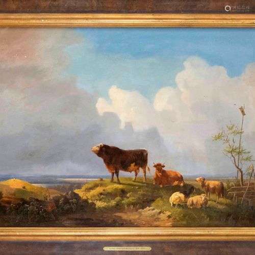 Ernst Heinrich Richard (1819-1899), Karlsruhe painter, studi...