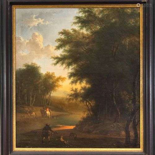 Isaac de Moucheron (1667-1744), Dutch landscape painter and ...