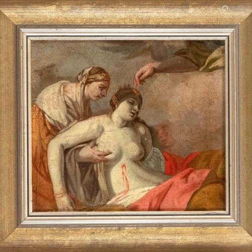 Anonymous old master of the 18th century, fragment of a sacr...