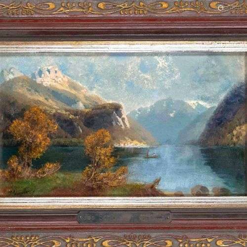 Josef Schoyerer (1844-1923), Munich landscape painter. View ...