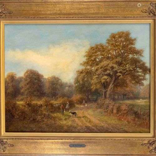 George Turner (1841-1910), English landscape painter, landsc...