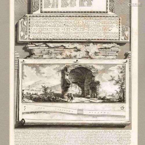 Giovanni Battista Piranesi (1720-1778), ''Avanzi di un Colle...