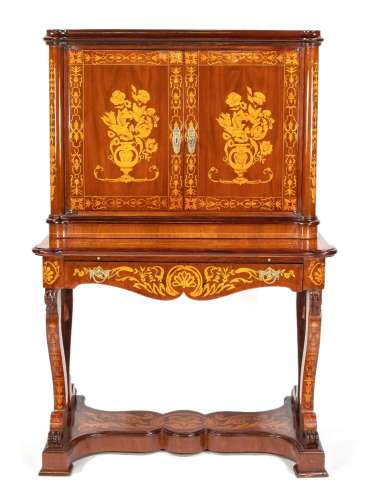 Writing cabinet in the style of the Italian master Giovanni ...