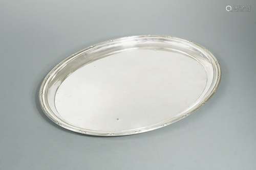 An early 20th century Austrian metalwares silver platter,