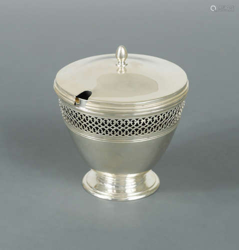 A mid-20th century American metalwares silver sugar/conserve...