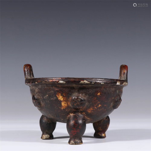 A Bronze Incense Burner