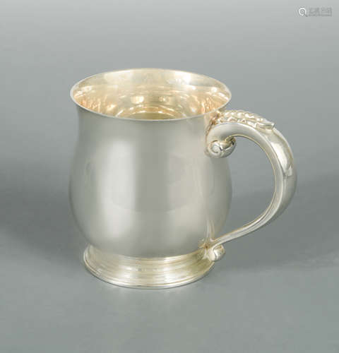 An Edward VIII silver tankard,