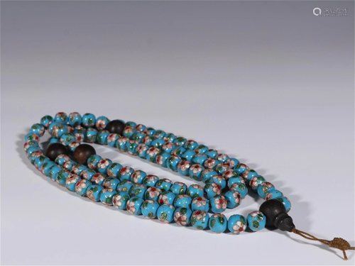 A Cloisonne Buddhist Bracelet