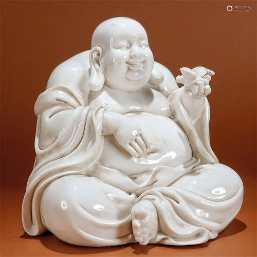 A Chinese Porcelain Figure of Buddha