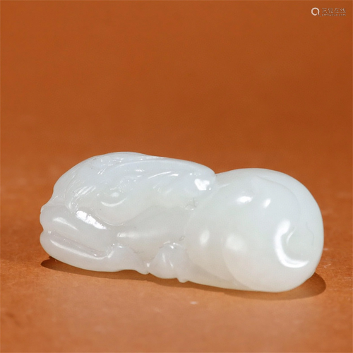 A Chinese Carved Jade Decoration