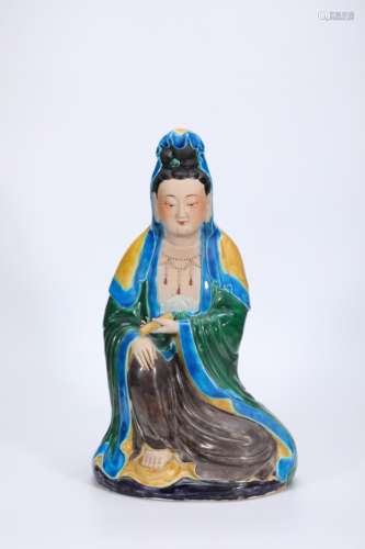 Susancai Guanyin Seated Statue