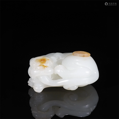 A Chinese Carved Jade Decoration