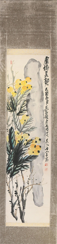 A CHINESE PAINTING OF LOQUAT