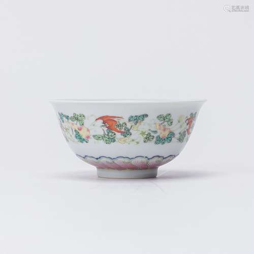 Chinese Famille Rose Porcelain Bowl