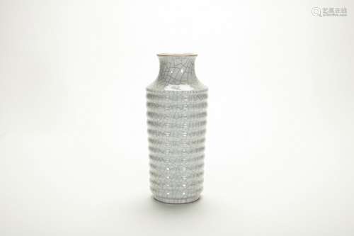 Chinese Ge Glazed Porcelain Bottle