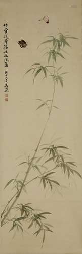 Chinese Painting Of Bamboo - Wu Hufan