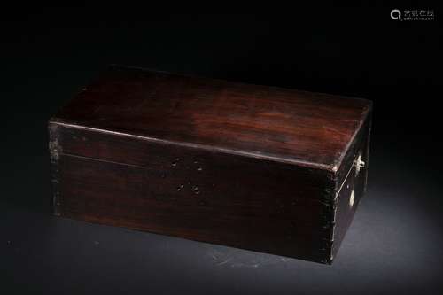 Chinese Zitan Rosewood Box