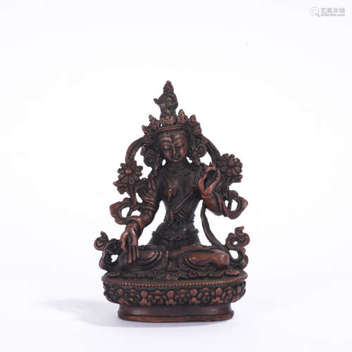 A bronze Tara