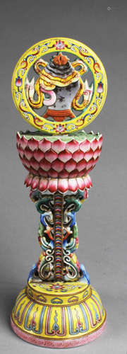 Chinese Porcelain Religious Instrument