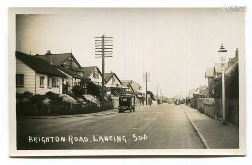 A collection of 42 postcards of Lancing and Sompting, West S...