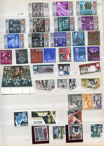 A collection of stamps in eighteen albums and stock books, i...