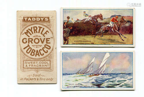 A set of 25 Taddy 'Sports & Pastimes' cigarette cards circa ...