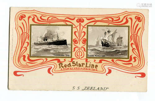 A collection of 22 postcards of shipping interest, including...