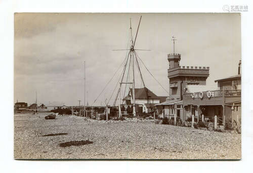 A collection of approximately 52 postcards of Shoreham beach...