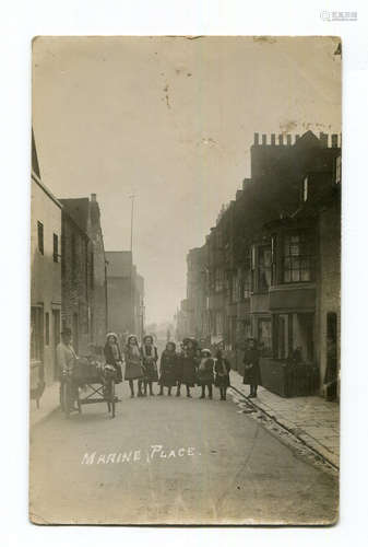 An album containing approximately 216 postcards of Worthing ...