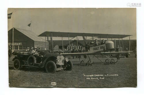 A collection of 13 postcards of aviation in Shoreham and its...