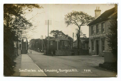 A collection of approximately 68 postcards of Burgess Hill, ...