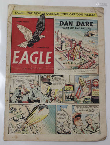 EAGLE COMIC. A complete set of the first eleven volumes and ...