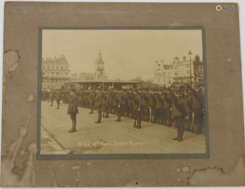 MILITARY. A collection of military related ephemera and phot...