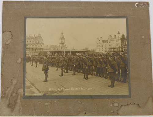 MILITARY. A collection of military related ephemera and phot...