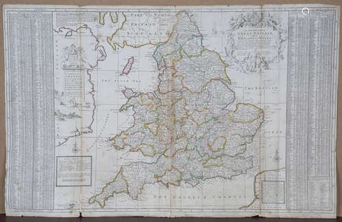 Herman Moll - 'The South Part of Great Britain called Englan...