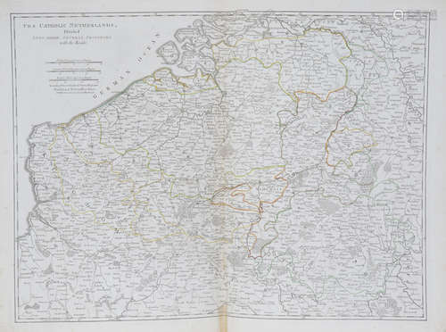 Robert Sayer - 'The Catholic Netherlands, Divided into their...