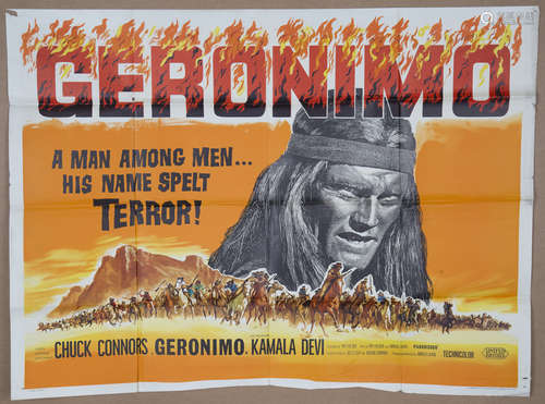 Stafford & Co Ltd (printer) - 'Geronimo' (British Quad Film ...